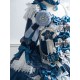 Hoshibako Works Glory Crystal Tea Party Dress OP Set(Limited Stock/2 Colours/Full Payment Without Shipping)